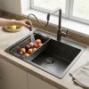 Pure.Sink Comfort Sink Insert, Gun Metal COL-GunMetal